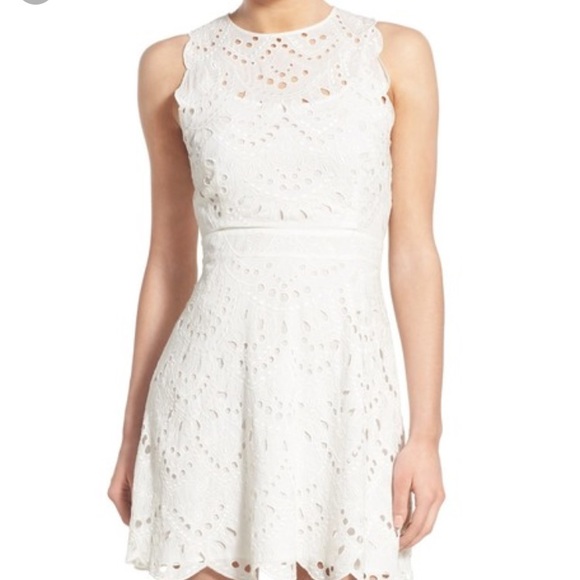 mk white dress